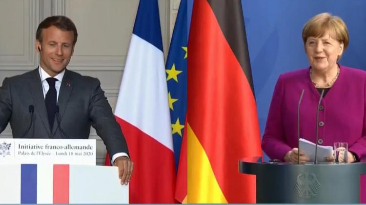 Macron et merkel