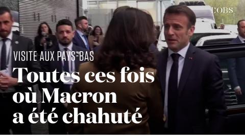 Macron visite au Pays bas